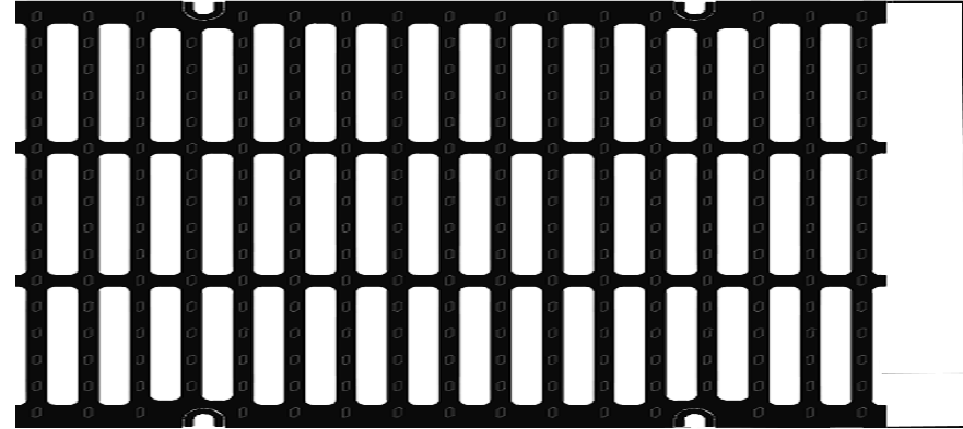 Ductile iron grating